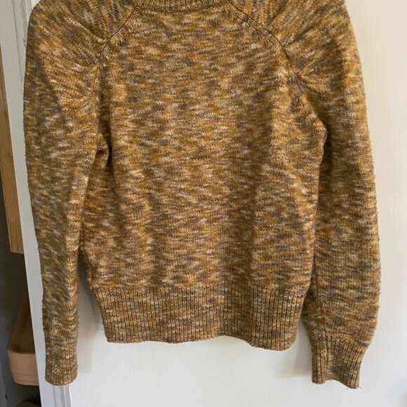 MADEWELL Brown Multi-colored Long Sleeve Sweater - XS - Picture 1 of 3